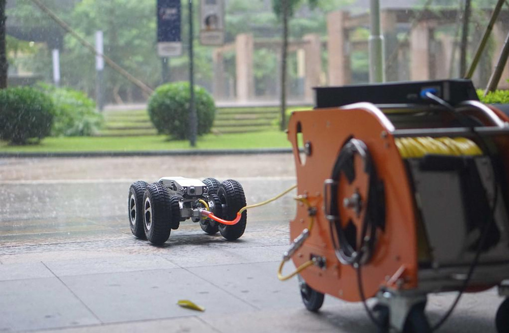 285酒楼管道检测机器人